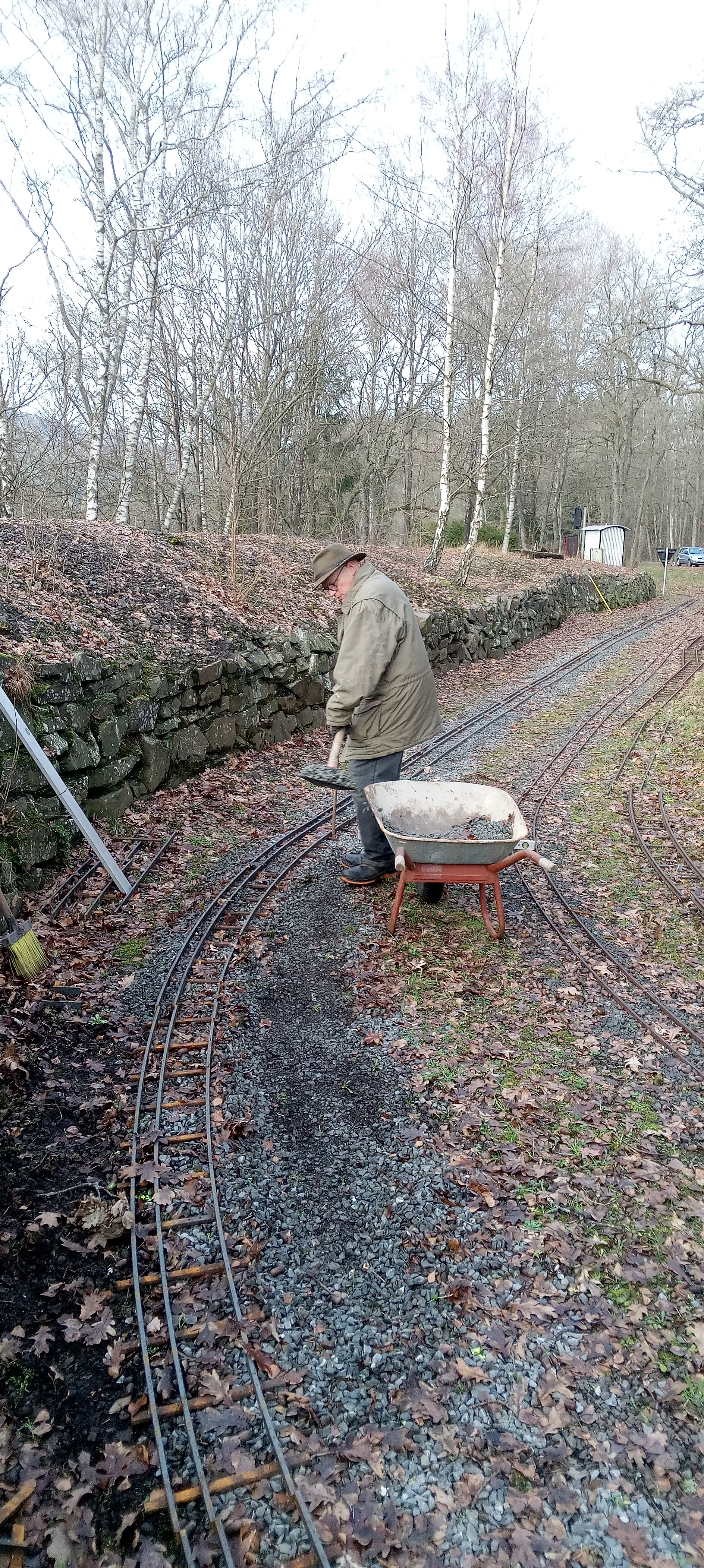 Betrachten der getanen Arbeit