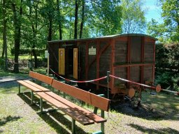 Die Gartenbahn auf der Halde