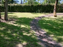 Die Gartenbahn auf der Halde