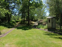 Die Gartenbahn auf der Halde