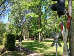 Die Gartenbahn auf der Halde