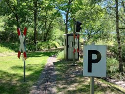 Die Gartenbahn auf der Halde